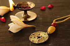 आराधना | Aradhana ✺ Brass Necklace { 10 }